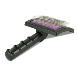 Professional, universal dog slicker brush for all breeds