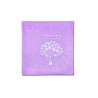 Big size violet microfiber towel