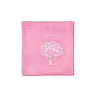 Big size pink microfiber towel