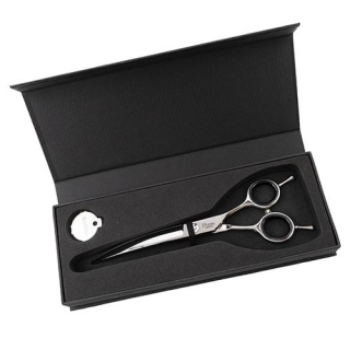 Curved Micro-Serrated Scissors Moon 18 cm