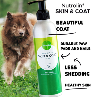 Nutrolin® Skin & Coat supplements for dogs