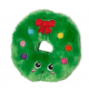 Christmas wreath squeaker and crinkle toy