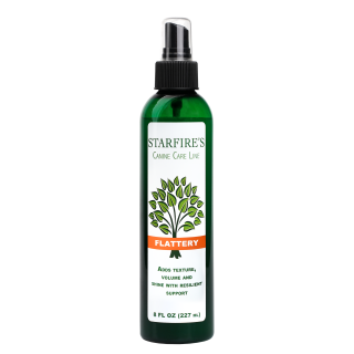 Starfire's Flattery | Texturizing, volumizing dog grooming spray