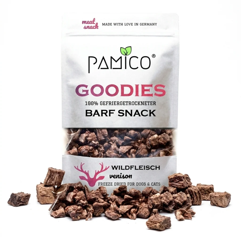 Pamico 100% Venison — Natural Freeze-Dried Treats