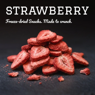Pamico 100% Strawberries — Natural Freeze-Dried Treats
