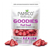 Pamico 100% Strawberries — Natural Freeze-Dried Treats