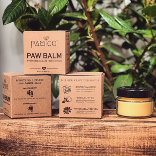 PAMICO Paw Balm for Dogs – Natural paw protection with beeswax & shea butte