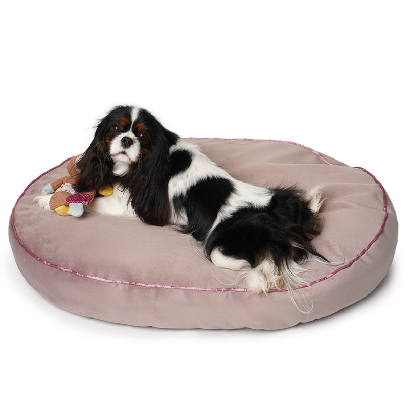 Soft & squashy Starfire's Luxury pink oval bed