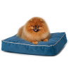 Soft & squashy Starfire's Luxury blue rectangular bed