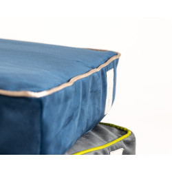 Starfire's Luxury blue rectangular cushion bed